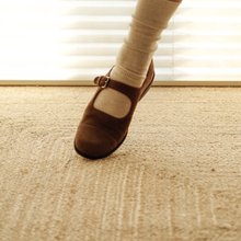 Japanese Sheep Suede Mary Janes: Soft, Lightweight, Vintage, Handmade