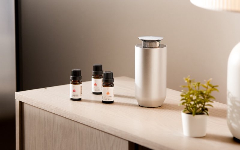 AirMicro Mini Micron Atomizer - Enhance your space with aromatic essential oils to create ambiance and improve scent. - Fragrances - Other Metals 